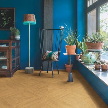 Tarimas Laminada Roble Natural chevron